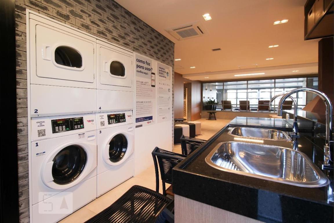 Studios No Melhor Ponto De Moema Garagem Lazer E Metro Perto Wifi Gratis Σάο Πάολο Εξωτερικό φωτογραφία