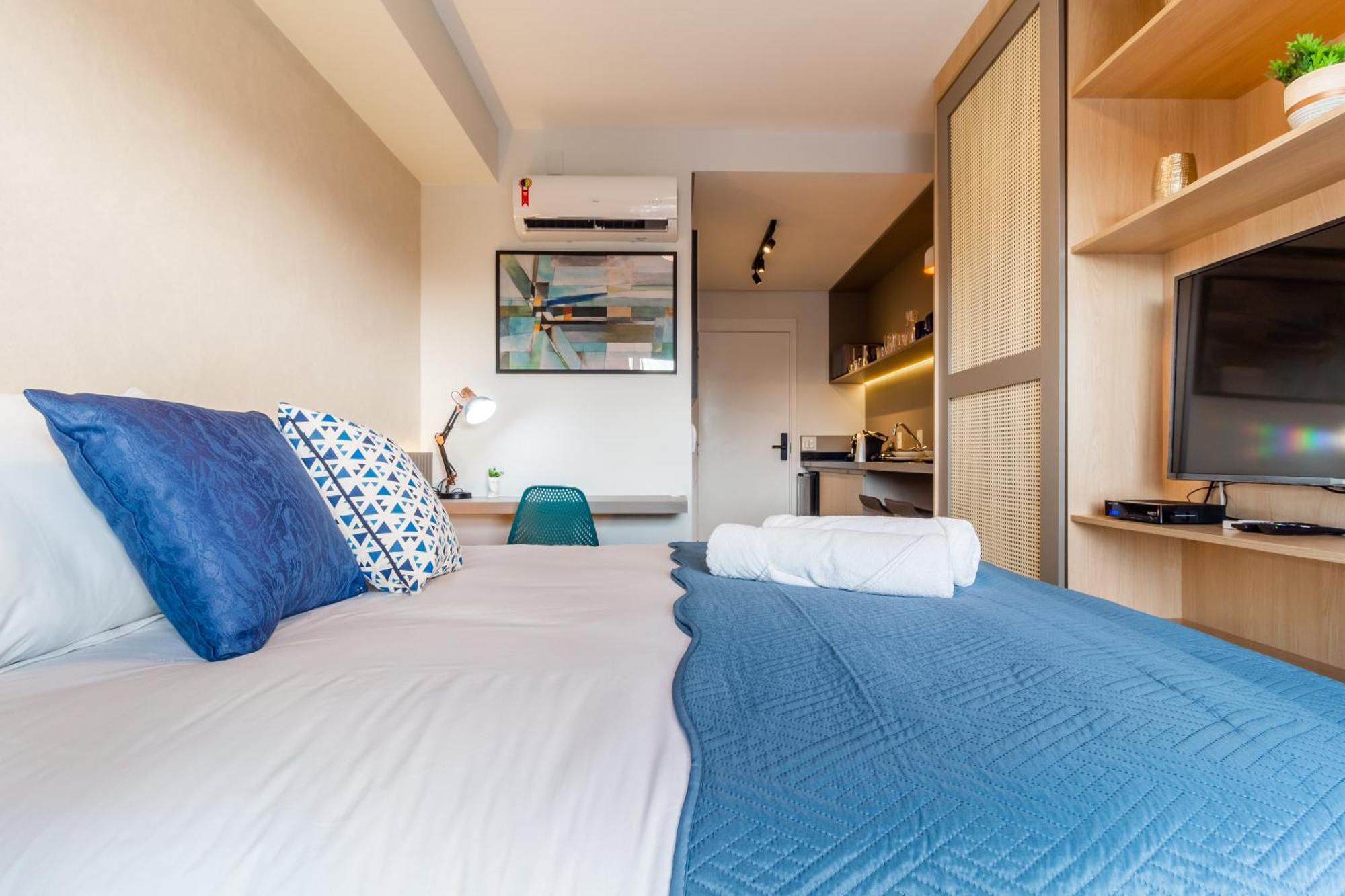 Studios No Melhor Ponto De Moema Garagem Lazer E Metro Perto Wifi Gratis Σάο Πάολο Εξωτερικό φωτογραφία